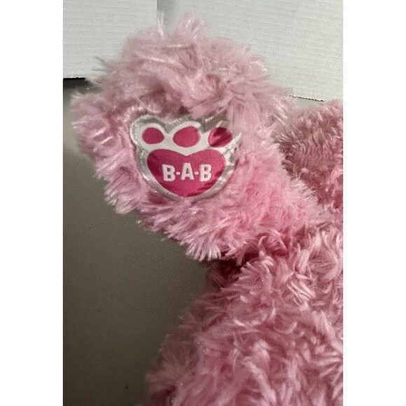 Lot Of Build A Bear Teddy Bears - BAB - Pink, Captain America And Black Bear - Picture 10 of 15